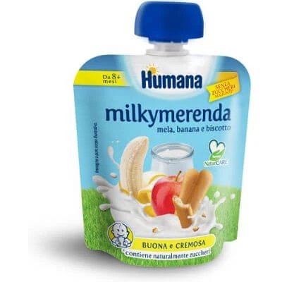 Milkymerenda biscuiți mere-banană 100 g