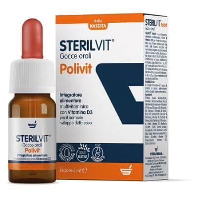Sterilvit polyvit picături 5 ml