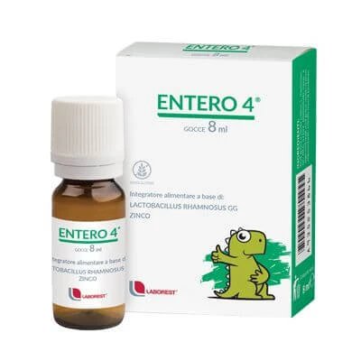 Entero 4 picături 8 ml