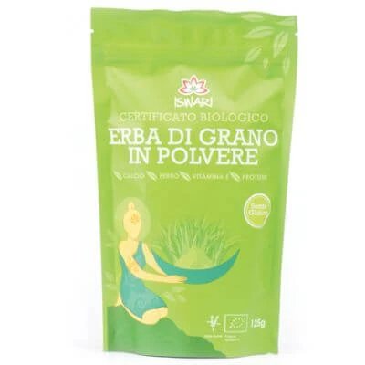 Pulbere organică de iarbă de grâu din Europa 125 g