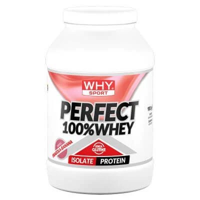 Whysport perfect 100% zer căpșuni/banană 900 g