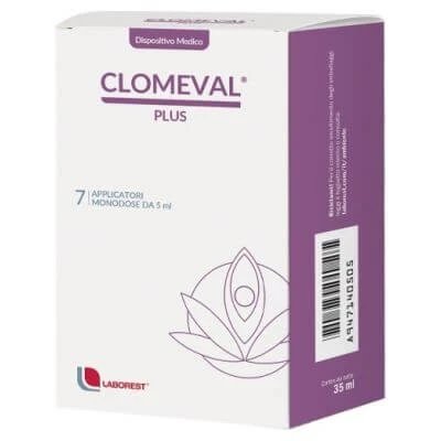 Clomeval plus gel vaginal 35 ml + 7 aplicatoare de unică folosință