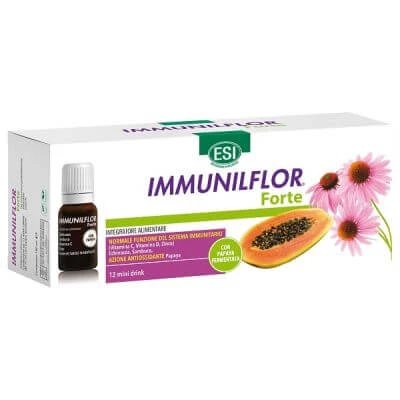Esi imunilflor forte papaya 12 mini fiole