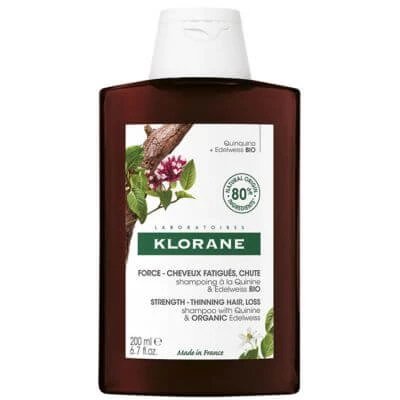 Klorane șampon organic cu chinină-alpină 200 ml