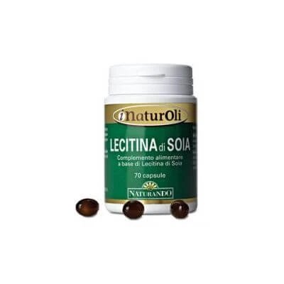 Lecitină de soia 70 capsule