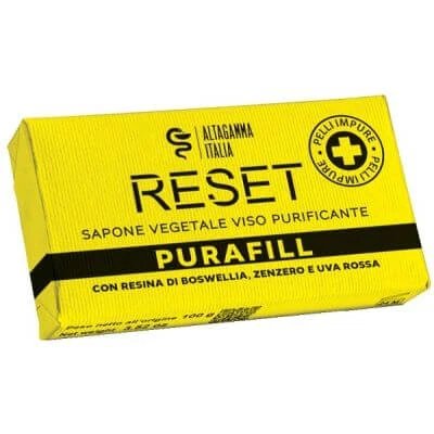 Purafill reset săpun vegetal purificator pentru piele impură 100 g