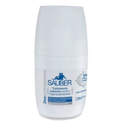Sauber antiperspirant roll-on 72 de ore