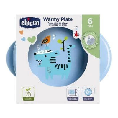 Placă de suzetă Chicco 6m+ albastru deschis