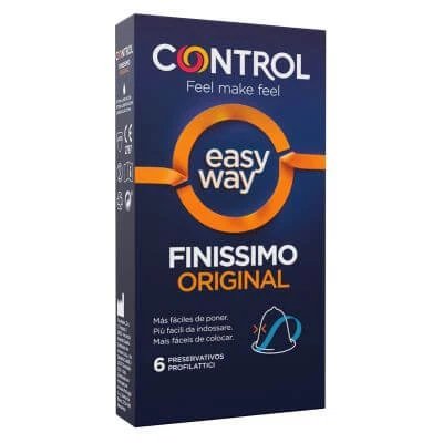 Control Finissimo Original Easy Way prezervativ 6 bucăți