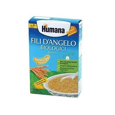Humana fili d'angelo paste organice 320 g