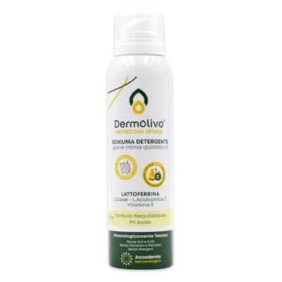 Spumă de curățare ginecologică Dermolivo 150 ml