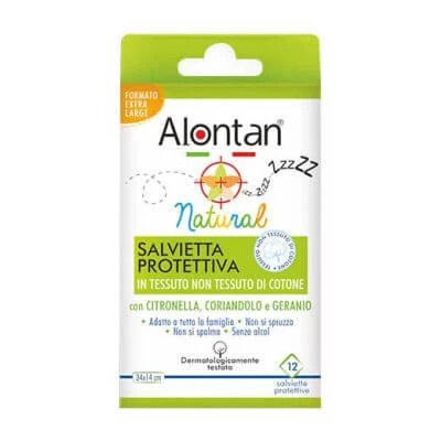 Șervețel natural de unică folosință Alontan 12 bucăți