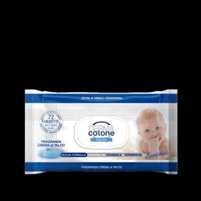 Dermacotone baby line Talc pudră cremă șervețele 72 bucăți