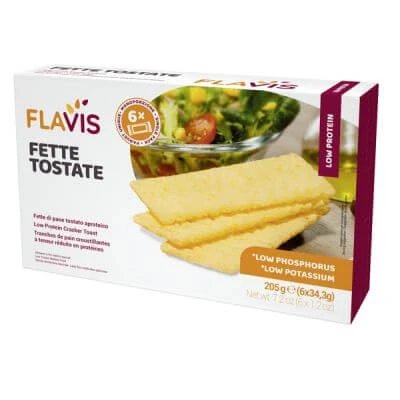 Flavis aproteic felii prăjite 6 porții de 34.3 g