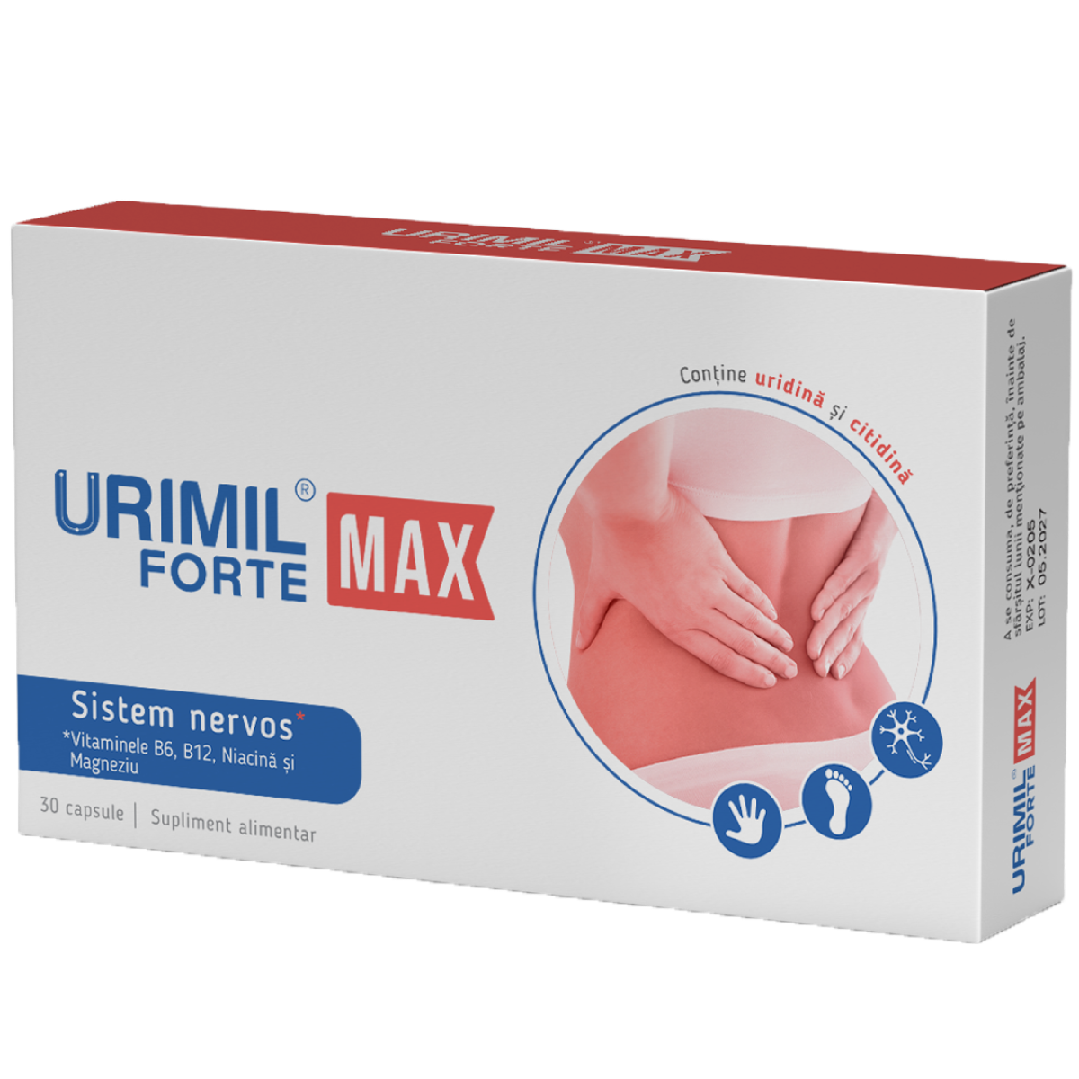 Urimil Forte Max, 30 capsule, NaturPharma