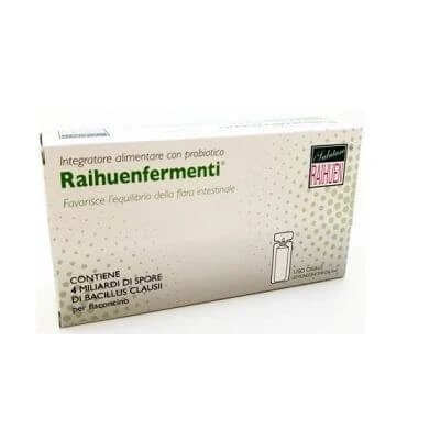 Raihuen bacillus clausii fermenți probiotici 20 5 ml fiole monodoză