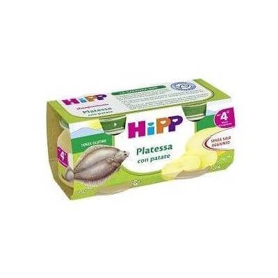 Șalău omogenizat Hipp cu cartofi 2x80 g