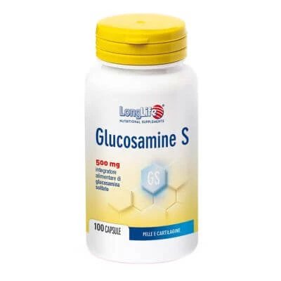 Longlife glucozamină s 100 capsule