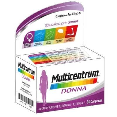 Multicentrum femeie 30 comprimate