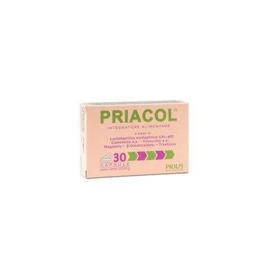 Priacol 30 capsule două blistere a câte 15 capsule