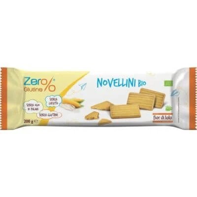 Zero% g novellini bio fără gluten 200 g