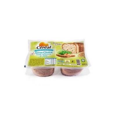 Cereale pâine rustică cu semințe 400 g