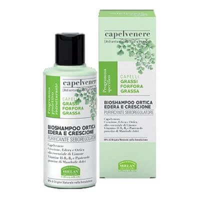 Maidenhair bioshampoo urzică iederă și creson 200 ml