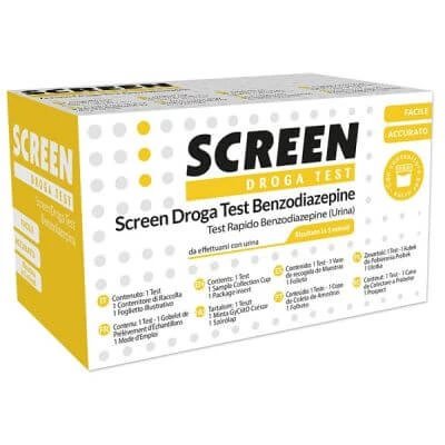 Screen test de droguri benzodiazepine test cu recipient de urină