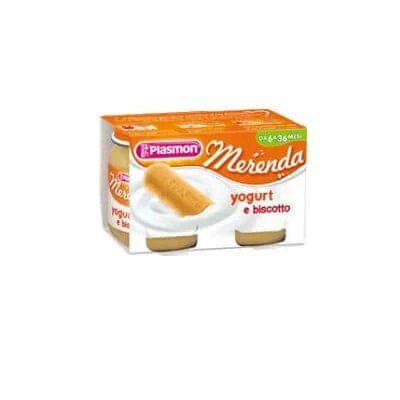 Biscuiți cu iaurt omogenizat Plasmon 120 g x 2 bucăți