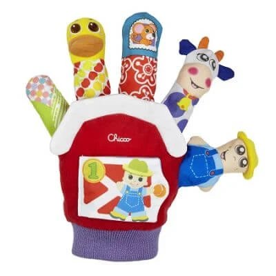 Joc de păpuși cu mănuși Chicco