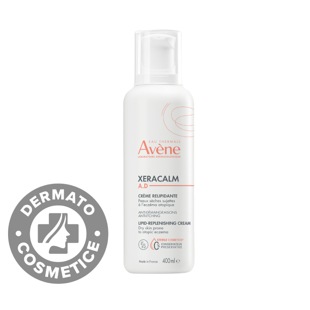 Crema relipidanta pielea uscata cu tendinta atopica XeraCalm A.D., 400ml, Avene