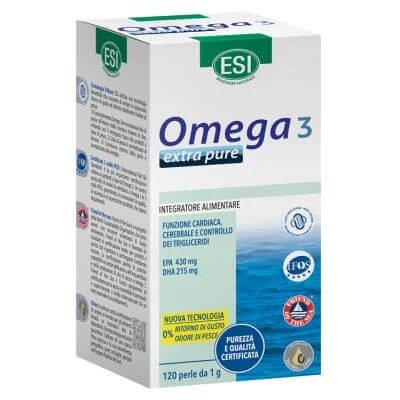 Esi omega 3 extra pur 120 perle