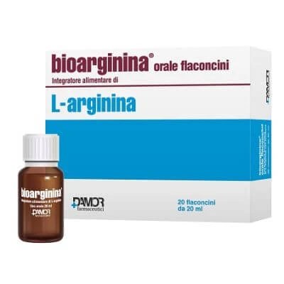 Bioarginină orală 20 flacoane 20 ml