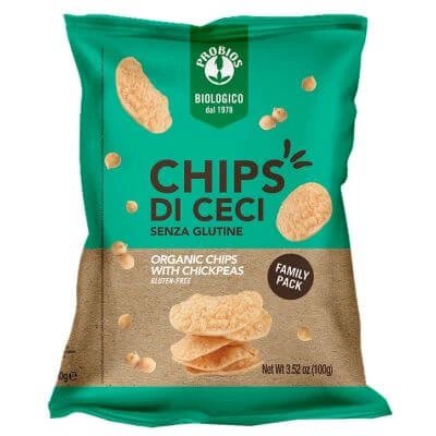 Probios chipsuri de năut 100 g pachet de economii