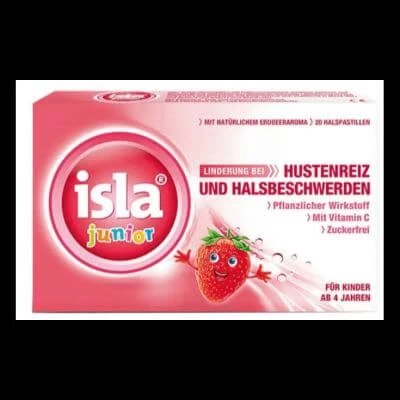 Isla junior căpșuni 20 comprimate