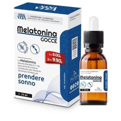 Sanavita melatonină picături 15 ml