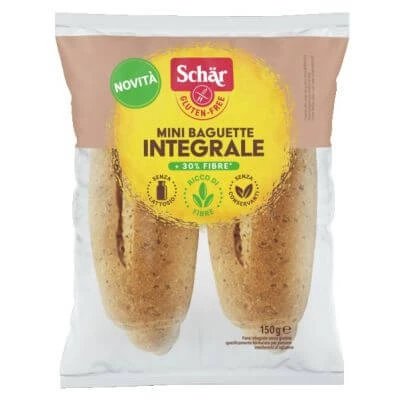Schar mini baghetă integrală 4 bucăți x 37,5 g