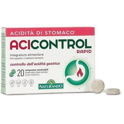 Acicontrol rapid 20 comprimate
