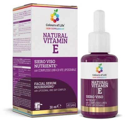 Colours of life ser de față natural cu vitamina e 30 ml