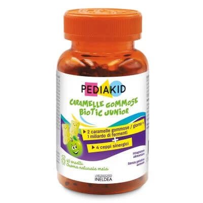 Pediakid biotic junior 60 ursuleți gumați