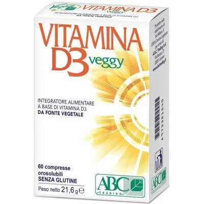 Vitamina d3 veggy 60 comprimate orosolubile