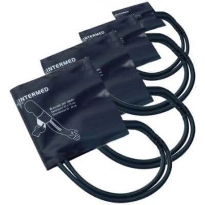 Manșetă de sfigmomanometru cu velcro pentru adulți cu tub interior