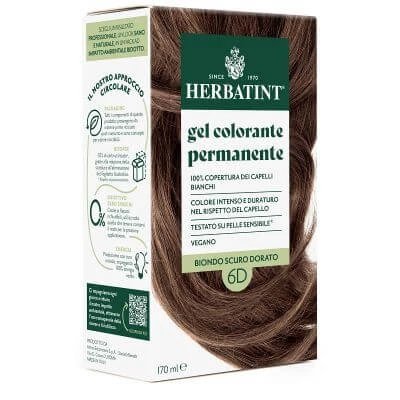 Herbatint 6d blond auriu închis 170 ml