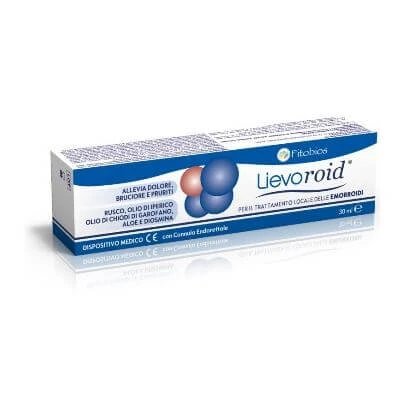 Unguent Lievoroid 30 ml cu canulă endorectală înșurubabilă