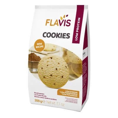 Flavis biscuiți cu conținut scăzut de proteine 200 g