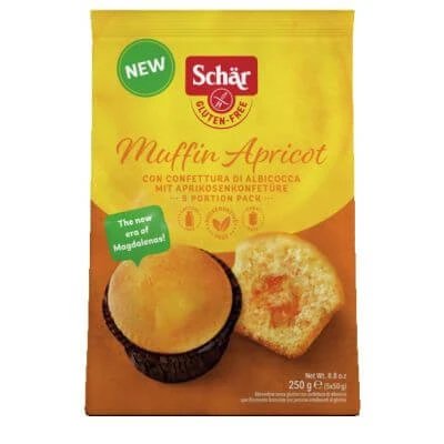 Schar brioșă caise 5 bucăți 50 g