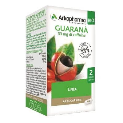Arko guarana capsule bio 40 capsule