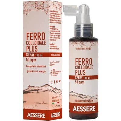 Fier coloidal plus 50ppm spray 100 ml