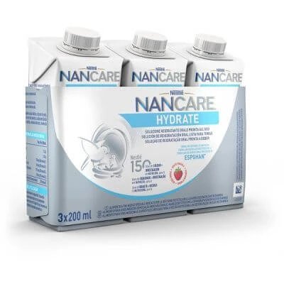 Nancare hidrat lichid 3 bucăți 200 ml