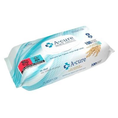 A+cure șervețele igienice pentru corp 100 bucăți